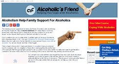 Desktop Screenshot of alcoholicsfriend.com