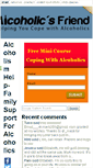 Mobile Screenshot of alcoholicsfriend.com